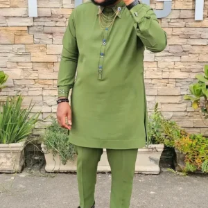 Classy African Men’s Wear, Men’s African Attire, Wedding, Traditional, All Occasions – Free Shipping