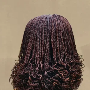 Beautiful Twisted Curly Braids Wig – Free Shipping